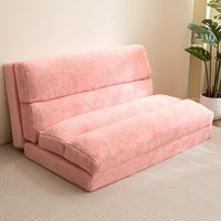 Canapé-lit pliable adulte matelas de sol extra épais 6 compartiments moderne écologique durable pour appartement salon salle de bain