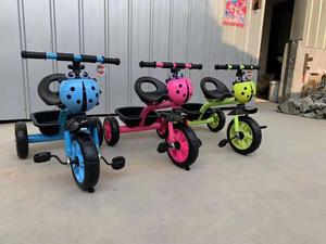 Tricycle à pédales pour enfants, panier coccinelle, prix de gros fabricant, pas cher - Product Image 2