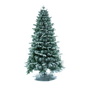 Décorations de Noël artificielles haut de gamme très vendues, <span class=keywords><strong>sapin</strong></span> blanc pré-éclairé à charnières avec support métallique - Product Image 6