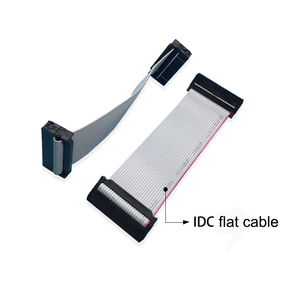 Conector IDC de 2.54mm con Bloqueo DC2-64P, Conector Macho de 64 Pines (2*32P) Tipo Abrazadera para Cable Plano - Product Image 6