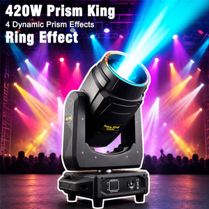 Projecteurs <span class=keywords><strong>Lyre</strong></span> Beam à tête mobile Prism King 420W, Sharpy 420W pour DJ, discothèques, scène et événements religieux - Product Image 1