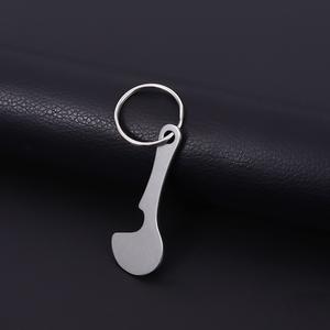 Supermarkt Winkelen Roestvrijstalen Sleutelhanger Hoge Kwaliteit Sleutelhanger Accessoires Nieuw Aankomen Trolley Token Sleutelhanger - Product Image 3