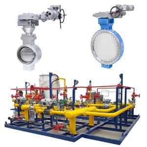 ชุดควบคุมแรงดัน/การไหลแบบสกิด LTR 43 วาล์วและตัวกระตุ้น Auma และกล่องฟันเฟือง - Product Image 3