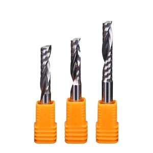 Jinchuan ODM/OEM không tráng duy nhất Flute End Mill <span class=keywords><strong>1</strong></span> Flute Acrylic xoắn ốc phay Cutter Hot Bán chế biến gỗ <span class=keywords><strong>Router</strong></span> <span class=keywords><strong>bits</strong></span> cho - Product Image 2