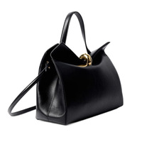 Sac à main pour femme au design unique, style français, avec poignée supérieure et bandoulière, boucle métallique, polyvalent, sac quotidien pour femme