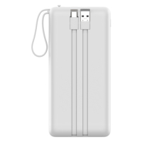 Power Bank Portabel Terlaris 2026 dengan Tiga Kabel Terintegrasi, Pengisian Cepat 30000mah untuk Ponsel