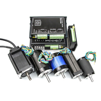 Moteur sans balais BLDC 12V/24V/36v/48v, haute efficacité pour moteur sans balais avec pilote