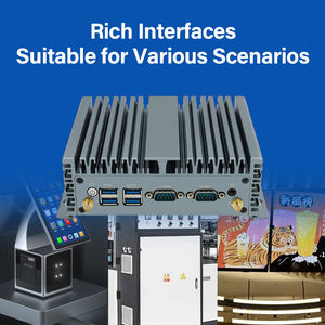 Lüfter loser Mini-PC Industrie <span class=keywords><strong>computer</strong></span> 2LAN HD-Grafik DDR4 16GB Alder Lake N-Serie CPU N100 2 * Rj45 2 * COM Embedded <span class=keywords><strong>Micro</strong></span> PC - Product Image 6