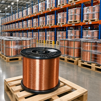 Fil de cuivre émaillé UEW(QA) à haute résistance à la traction et à la ductilité 1-30 AWG pour transformateurs