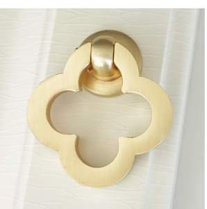 Cupboard Pulls Cute Kids Beddome <strong>Knob</strong> Hardware Brass Furniture Cabinet Pull Rings Zinc Alloy Drawer <strong>Knobs</strong> <strong>Door</strong> Drop Ring Kitchen - Product Image 3