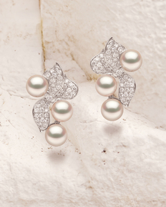 Lixin, conjunto de joyería fina de lujo de 3 piezas, pendientes de circón de flores románticas, collar, anillo, Perla de imitación para novia, boda - Product Image 4