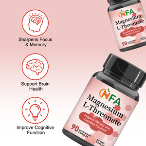 OEM Private Label Premium Magnesium L-Threonate Capsules Better Congitive Function Sharpens Focus Memory Support Brain Health - Product Image 4