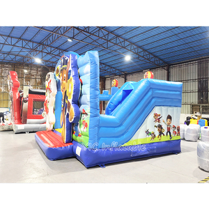 Château gonflable <span class=keywords><strong>Paw</strong></span> <span class=keywords><strong>Patrol</strong></span> avec toboggan pour les fêtes <span class=keywords><strong>d</strong></span>'enfants, location, durable, robuste, amusant pour les événements en plein air - Product Image 4
