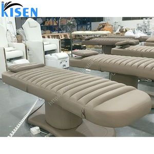 Kisen Moderne 3 Meubles <span class=keywords><strong>De</strong></span> Salon <span class=keywords><strong>Table</strong></span> Élévatrice <span class=keywords><strong>De</strong></span> Professionnel Électrique Cils Du Visage SPA Cosmétique Blanc Salon <span class=keywords><strong>De</strong></span> Beauté Lit - Product Image 2