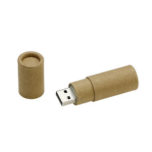 Logo personalizzato USB Flash Drive 4GB 8GB 16GB 32GB 64GB <span class=keywords><strong>Memory</strong></span> Stick carta riciclata USB in legno 2.0 ecologicamente promosso personalizzato - Product Image 3