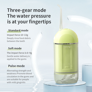 Home Travel Oral Irrigator Cheap Wholesale IPX7 <b>Waterproof</b> <b>Electric</b> Teeth Cleaning Device Dental Floss Water Flosser - Product Image 5