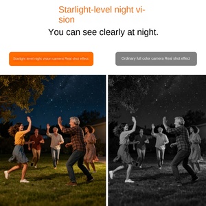 Neue Aquarium- und Wohnmobil-Überwachungskamera mit WLAN und Glasuhr, Intelligente KI-Videokamera mit Vollfarb-Nachtsicht - Product Image 5