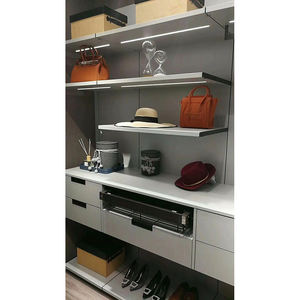 Muebles para el hogar de aluminio y madera con luz LED moderna personalizada para el dormitorio principal, <span class=keywords><strong>Suite</strong></span>, apartamento o uso en <span class=keywords><strong>Hotel</strong></span> - Product Image 2