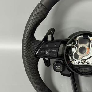 Volant en cuir en gros pour Audi TT R8 MK3 TTRS TTS <span class=keywords><strong>MK2</strong></span> S3 <span class=keywords><strong>S4</strong></span> S5 S6 S7 RS3 RS4 RS5 RS6 RS7 A3 A5 A6 - Product Image 2