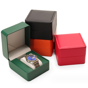 Boîtes Cadeaux en Cuir PU à Rabat de Haute Qualité <span class=keywords><strong>pour</strong></span> <span class=keywords><strong>Bijoux</strong></span> et Montres, Vente en Gros - Product Image 2