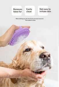 Tendencia <span class=keywords><strong>2026</strong></span>: Cepillo de Baño de Silicona de Alta Calidad para Mascotas, Guante de Masaje para Perros, Suministros de Limpieza para Mascotas - Product Image 6