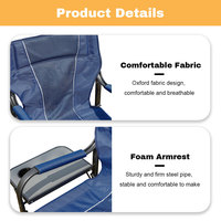 Chaise de réalisateur de boîte d'isolation thermique pliable et durable en gros avec table