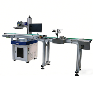 Machine de marquage laser UV personnalisée <span class=keywords><strong>en</strong></span> usine pour QR/<span class=keywords><strong>code</strong></span>-barres sur bouteille avec positionnement automatique, lecture par vision et vérification de rejet des articles défectueux - Product Image 6