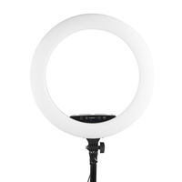 Éclairage Photo Anneau Lumineux KY-BK416 GRB 18 Pouces pour Vidéo YouTube TikTok et Photographie, Lampe Télécommandée