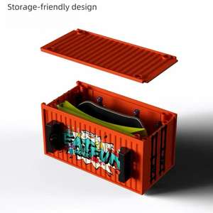 Mini Skateboard en Bois d'Érable Personnalisé de 32 mm pour Enfants, avec <span class=keywords><strong>Rampe</strong></span>, Rails d'Obstacles et Support de Rangement – Idéal pour Cadeau de Fête (Vente en Gros) - Product Image 5