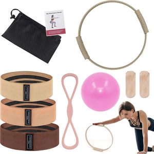 CZFIT Set de Fitness Portátil Transfronterizo para Ejercicio en Casa, Nuevo Anillo de Yoga para Principiantes, Accesorios de Pilates con Material EVA - Product Image 1