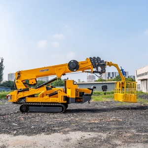 Grue sur chenilles compacte de 5 tonnes pour projets de construction, adaptable aux portes d'ascenseur standard, plateformes de travail en promotion - Product Image 4