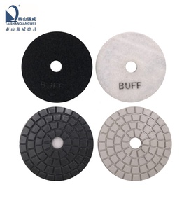 Outils de granit du Brésil Tampons de polissage diamantés en résine de polissage chamois de 4 pouces pour granit de marbre - Product Image 6
