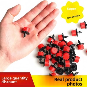 DaringFish Venta Directa de Fábrica: Aspersor de Goteo de 8 Orificios con Flujo Ajustable para Jardín, Modelo <span class=keywords><strong>Caperucita</strong></span> <span class=keywords><strong>Roja</strong></span> - Product Image 2