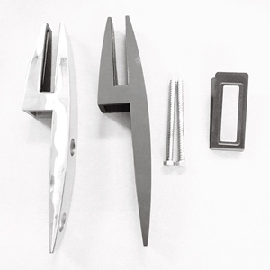 Zd 2205 Thép Không Gỉ Kính Lan can Cho Ban Công Trong Nhà Cầu Thang Sàn Biệt Thự Hồ Bơi Đơn Giản Side Núi Glass Spigot Gương - Product Image 1