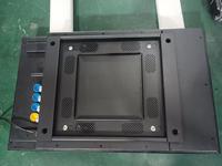Layar LCD Iklan Luar Ruangan 55 Inci, Kecerahan Tinggi 3000 Nits, Tahan Air IP66, Laminasi Penuh dan Penyegelan Penuh, Anti-silau