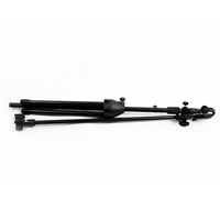 Support de microphone en fer réglable professionnel avec 2 supports de clip de micro trépied en gros pour l'enregistrement