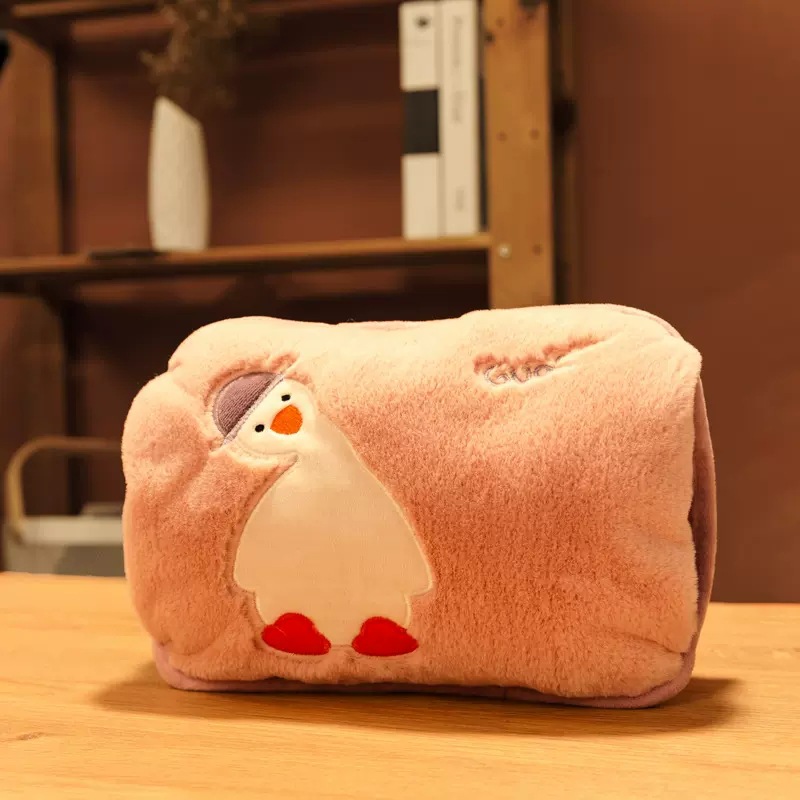 Pink Tilted-Head Duck