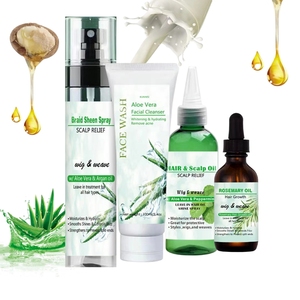 Coffrets de Soins Capillaires à Prix Abordables : Shampoing et Après-Shampoing Bio Naturels à Base de Gingembre Contre la Chute des Cheveux et <span class=keywords><strong>pour</strong></span> la Croissance Capillaire - Product Image 4