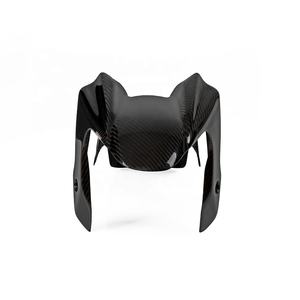 Cubierta de Guardabarros Delantero de Carbono para Motocicleta FZ-<span class=keywords><strong>07</strong></span> / <span class=keywords><strong>MT</strong></span>-<span class=keywords><strong>07</strong></span> 2013 - <span class=keywords><strong>2017</strong></span>, Tejido Brillante - Product Image 2