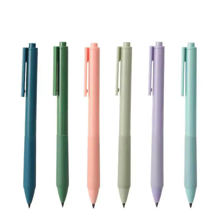 רוב פופולרי נשלף Inkless HB עפרונות אינסופי נצחי עיפרון סגסוגת להחלפה מתכת טיפ לחץ עיפרון