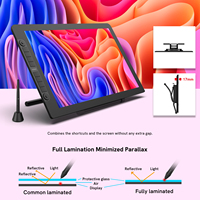 Tableta Gráfica de Dibujo de Arte Digital VEIKK VK2200PRO con Pantalla Grande de 21.5 Pulgadas para Uso en Computadora
