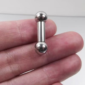 Lớn đo thẳng Barbell lớn hoàng tử Albert xuyên - Product Image 2