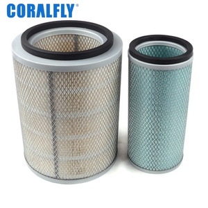 Elemento de Filtro de Aire de Alta Calidad 1109QF16-SET2 1109QF16-SET2-A K2121 AA2976, Material de Papel para Filtro de Motor para Camiones - Product Image 1