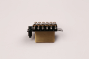 Wholesale Metal Headless Guitar <strong>Bridge</strong>-Black Straight Fret Small Double Tremolo OEM Brand Universal Fit With Precise Performance - Product Image 5