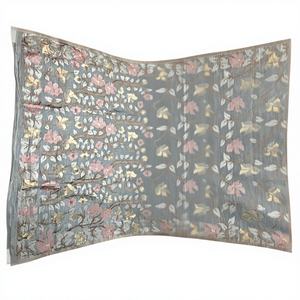 Sari de viscosa Sarang Elin para mujer - Ropa tradicional de fiesta, sin arrugas y que absorbe la humedad - Product Image 1