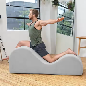 Sillón Chaise Longue Moderno de Espuma Suave para Ejercicio, Yoga, Sofá con Diseño Confortable para Sala de Estar, Gimnasio en Casa - Product Image 5