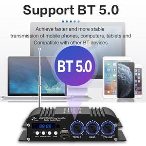 Kinter Ma-Mini Hifi Classe D Profissional Som De 4 Canais Amplificador De Âm Thanh Amplificador Kỹ Thuật Số - Product Image 3