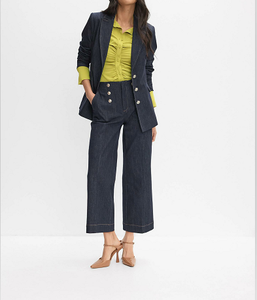 เสื้อแจ็คเก็ตสูทผ้าทอลายก้างปลาสำหรับผู้หญิง รุ่นใหม่ ฤดูหนาว 2025 แฟชั่นทันสมัย ใช้ได้หลากหลาย สไตล์ลำลอง - Product Image 2