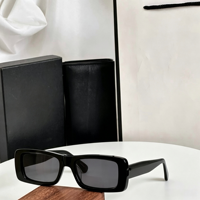 Lunettes de soleil polarisées de luxe haut de gamme, de marque de créateur, à dégradé classique, de forme carrée, avec monture en acétate, protection UV400, couleur noire, unisexe
