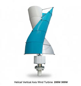 Aerogenerador de Eje Vertical Luvorb de Baja Velocidad de Arranque, 12V 24V, 200w 300w, con Aspas <span class=keywords><strong>en</strong></span> <span class=keywords><strong>Espiral</strong></span> para Monitoreo de Farolas - Product Image 1